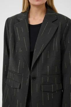 GZadira Blazer, Dark Grey Melange, 38