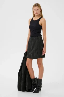 GZadira Nederdel, Dark Grey Melange, 38