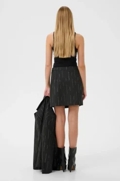 GZadira Nederdel, Dark Grey Melange, 38