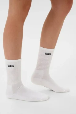 GZGG Strømper, Bright White, 36-38