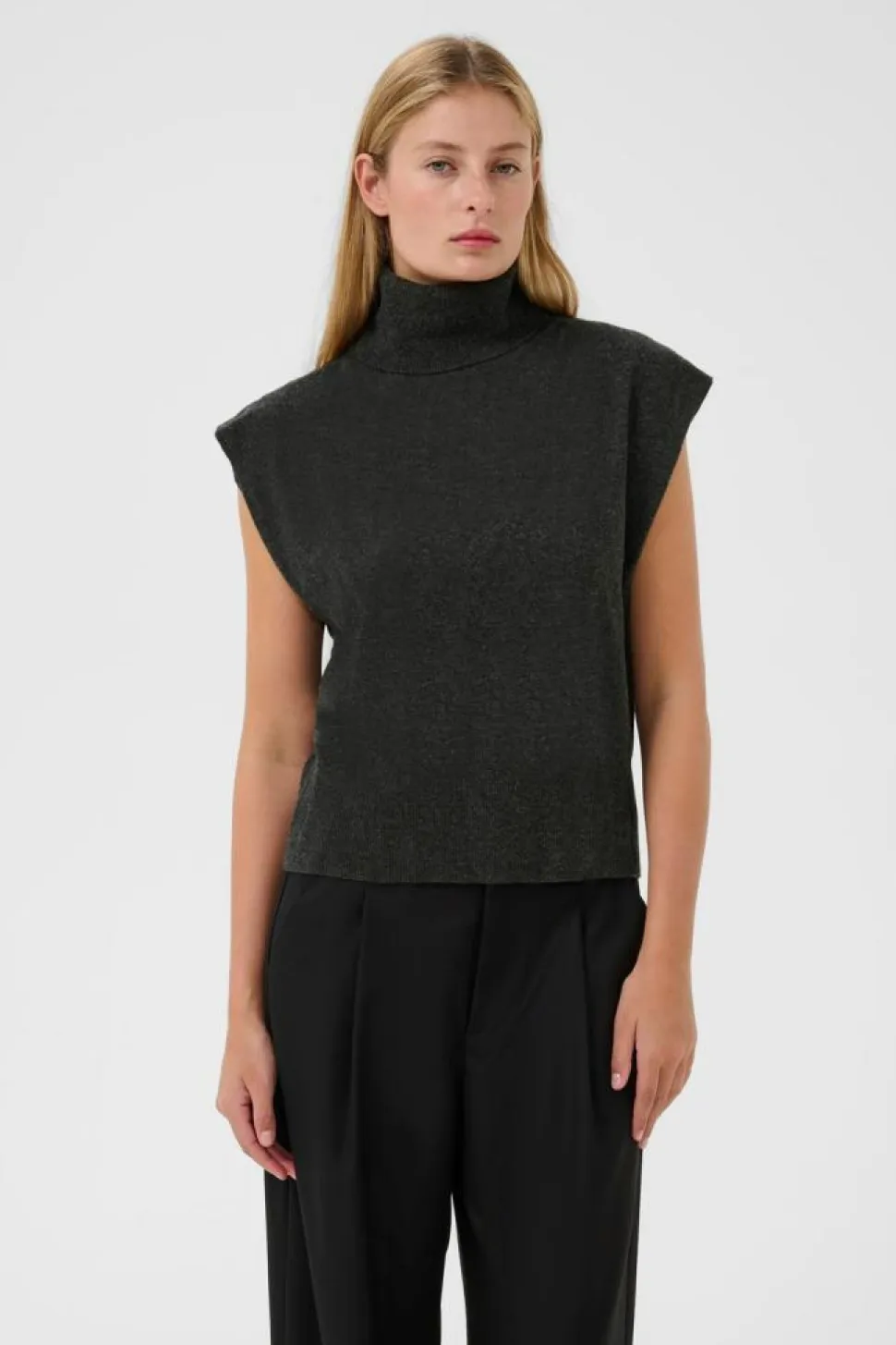 GZmanzi Vest, Deep Graphite Melange, M