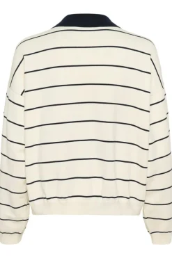 GZtaige Polotrøje, Egret/Skycaptain Striped, S