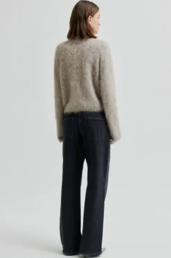 Halliot Denim Jeans, Black Denim, M