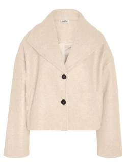 Halston Sailor Jakke, Pearled Ivory, M