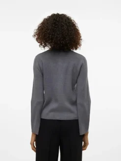 Hanna Cardigan, Dark Grey Melange, S