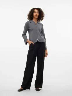 Hanna Cardigan, Dark Grey Melange, S