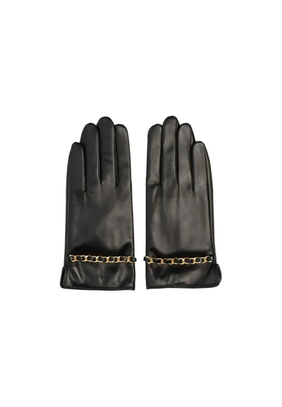 Harmony Wool Handsker, Black/Gold, L