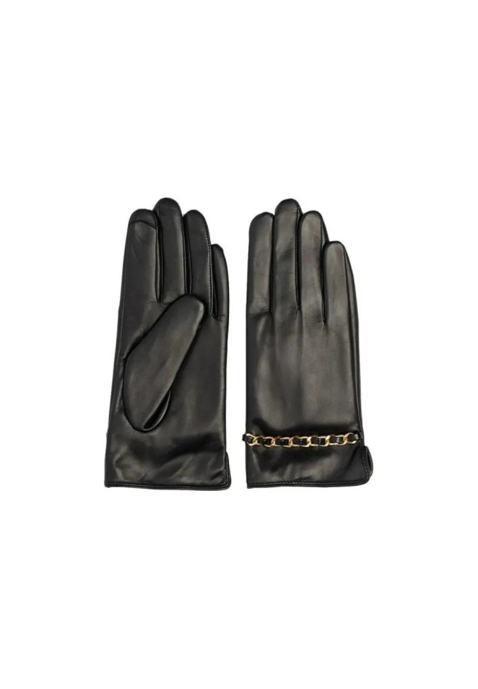 Harmony Wool Handsker, Black/Gold, L