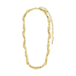 Harrison Halskæde, Gold Plated, 38+12 cm