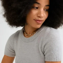 Harrison Halskæde, Gold Plated, 38+12 cm