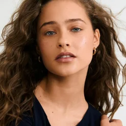 Harrison Øreringe, Gold Plated