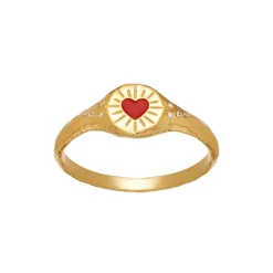 Hayali Ring, Gold Plated, 53