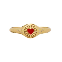 Hayali Ring, Gold Plated, 53