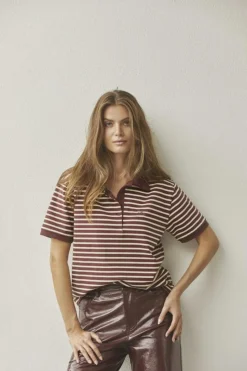 HayesCC Polo T-shirt, Winered, M