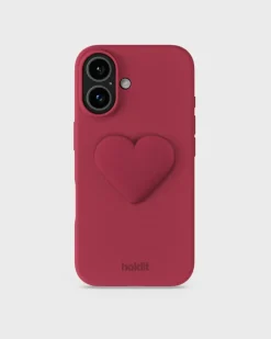 Heart Silicone Sticker, Red Velvet