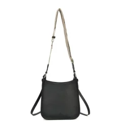 Hello I'm Vegan Gunn Skuldertaske, Black