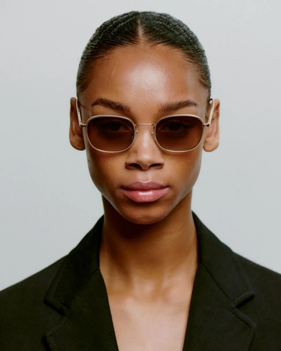 Hello Solbriller, Matte Gold