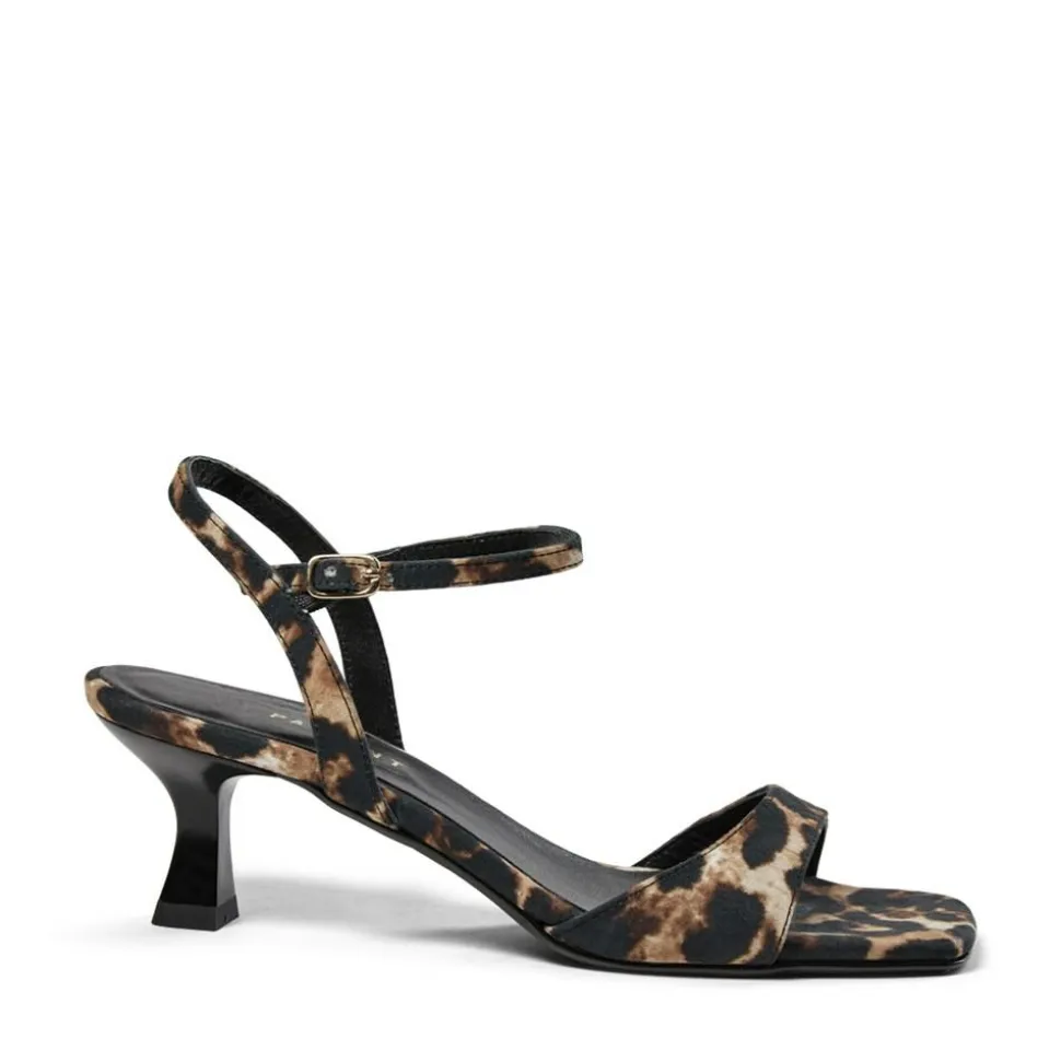 Helma Højhælede Sandaler, Leo Satin, 36