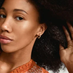 Hermione Øreringe, Gold Plated