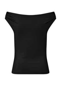 HimaMD Off-shoulder Top, Black, XS