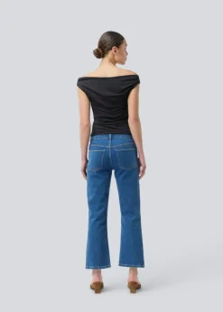 HimaMD Off-shoulder Top, Black, XS