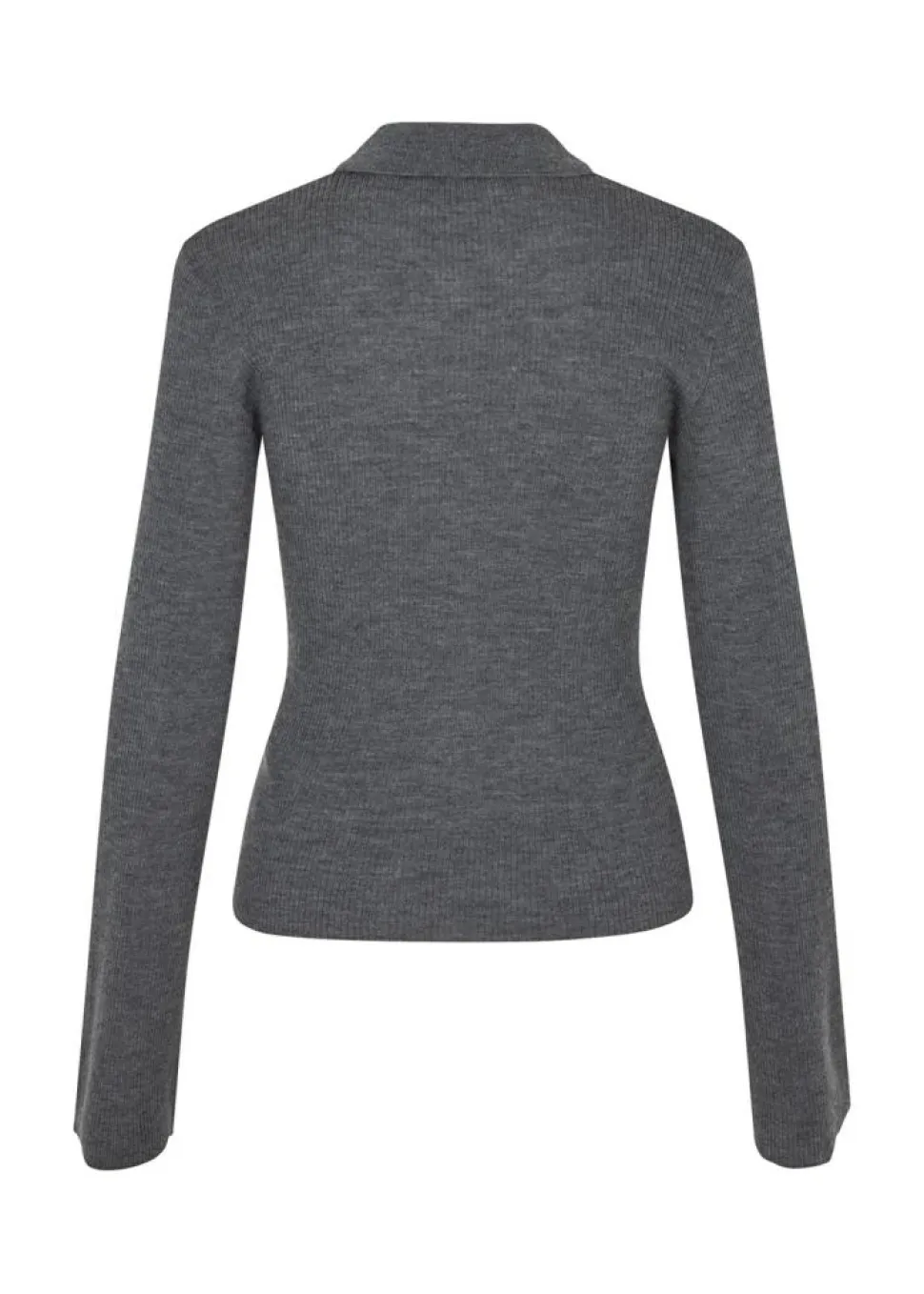 HirokiMD Cardigan, Dark Grey Melange, L