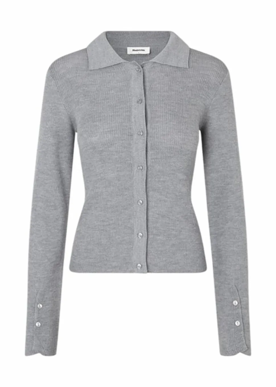 HirokiMD Cardigan, Grey Melange, M