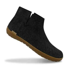 Høj Hjemmesko, Charcoal, 45