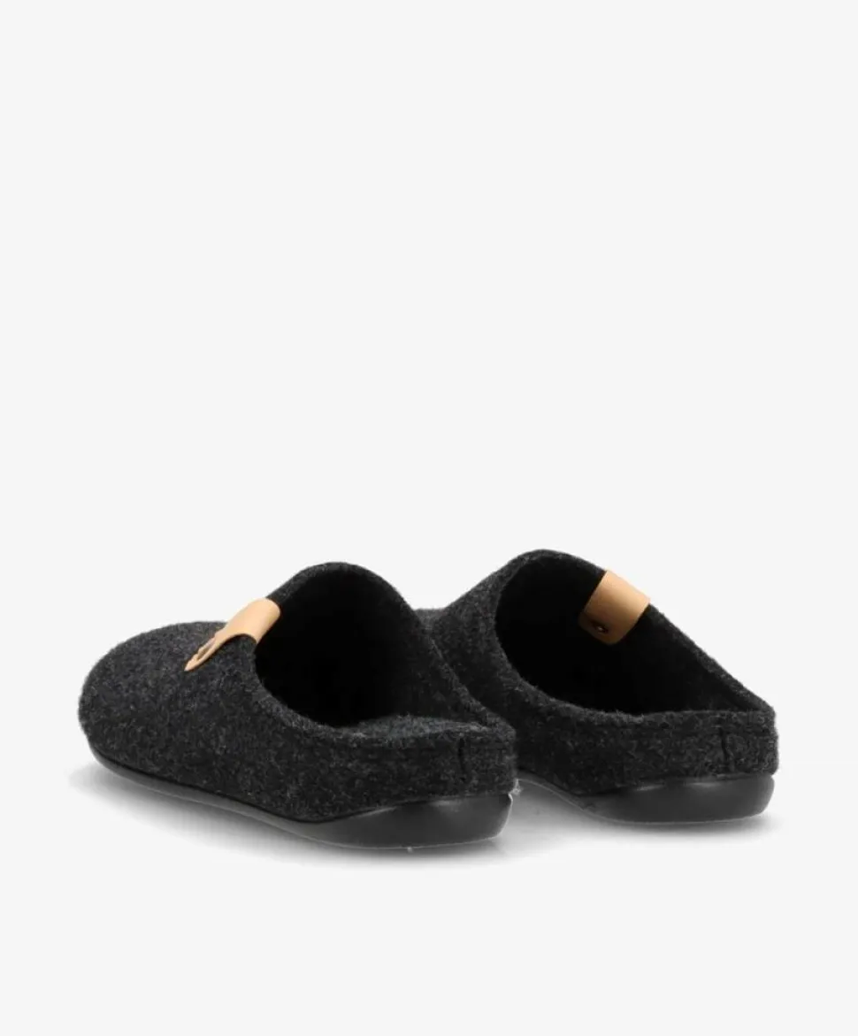 Hjemmesko, Dark Grey, 40