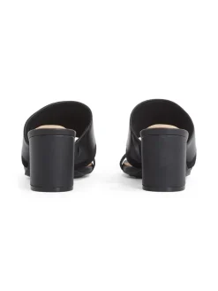 Højhælede Sandaler, Black, 42