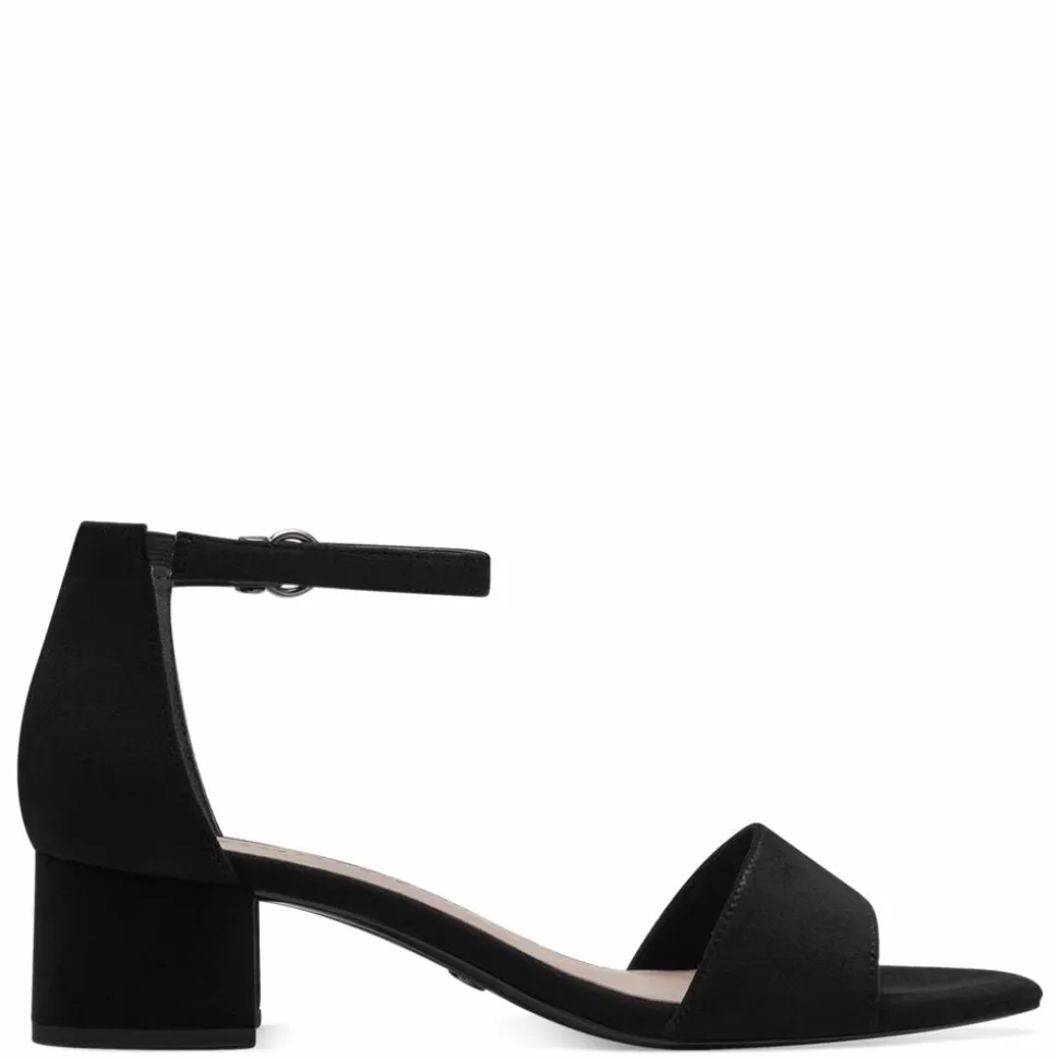 Højhælede Sandaler, Black, 42