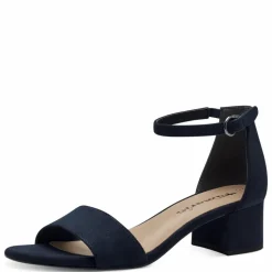 Højhælede Sandaler, Navy, 40