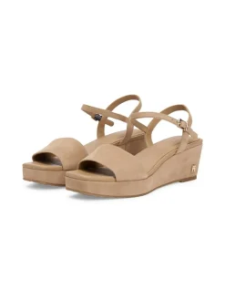 Højhælede Sandaler, Safari Canvas, 38