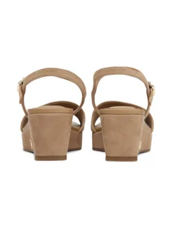 Højhælede Sandaler, Safari Canvas, 38