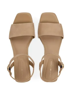 Højhælede Sandaler, Safari Canvas, 38