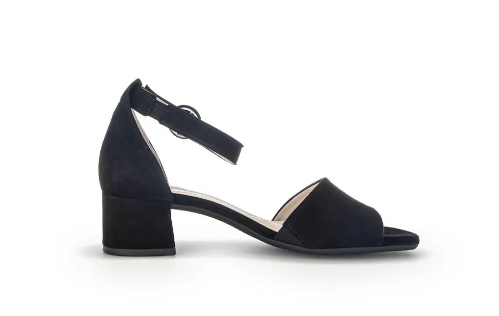 Højhælede Sandaler, Schwarz, 40.5