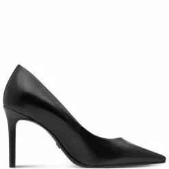 Højhælede Sko, Black Leather, 41