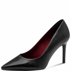 Højhælede Sko, Black Leather, 41