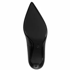 Højhælede Sko, Black Leather, 41