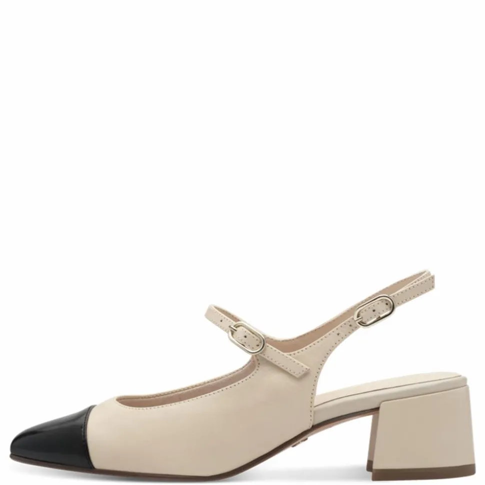 Højhælede Sko, Ivory, 41