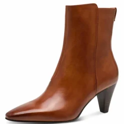 Højhælede Støvler, Cognac, 40