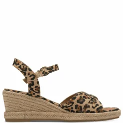 Højhælede Wedge Sandaler, Leopard, 41