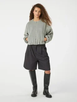 Hoff Balloon Jakke, Grey Melange, 36