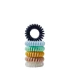 Hold On Tight Hair Rings 6-Pack, Blue/Green