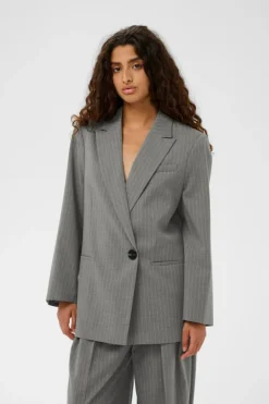 HosannaIW Blazer, New Light Grey Melange, 40