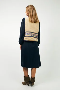 HugoLL Teddy Vest, Blue, XL