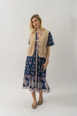 HugoLL Vest, Beige, L