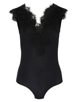 Ilu Bodystocking, Black, XS