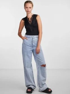 Ilu Bodystocking, Black, XS