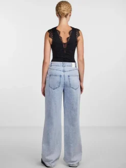 Ilu Bodystocking, Black, XS